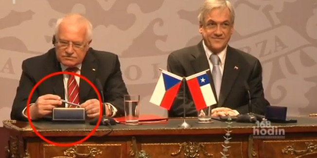 če&scaron;ki predsjednik Klaus