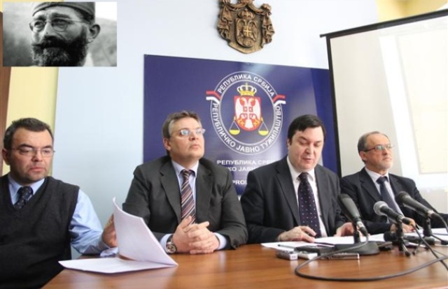 Draža M. sahranjen na Adi