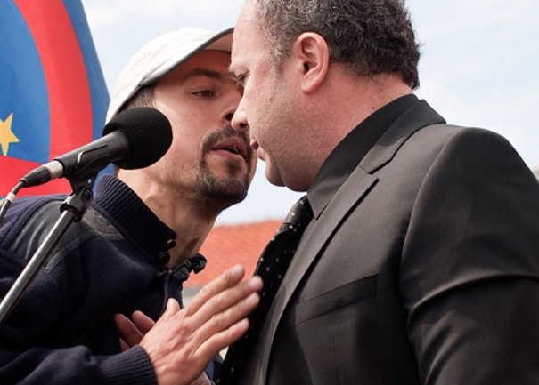 Željko Kerum na protestu podr&scaron;ke generalima u Splitu