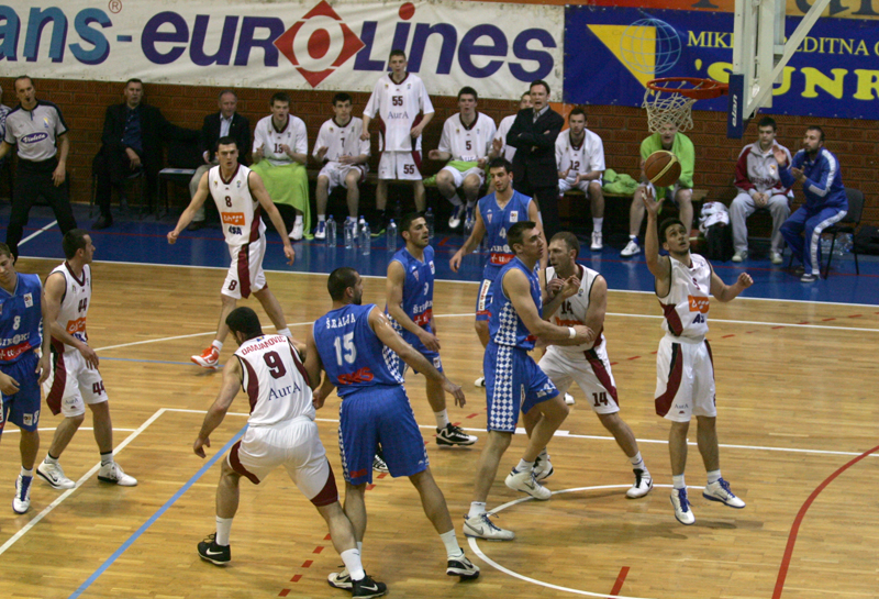 &Scaron;iroki Brijeg, u osmom kolu ko&scaron;arka&scaron;ke Lige 6 za prvaka BiH, savladao je u Sarajevu Bosnu rezultatom 84:66/ Foto: DEPO PORTAL