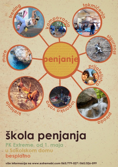 &Scaron;kola penjanja Extreme