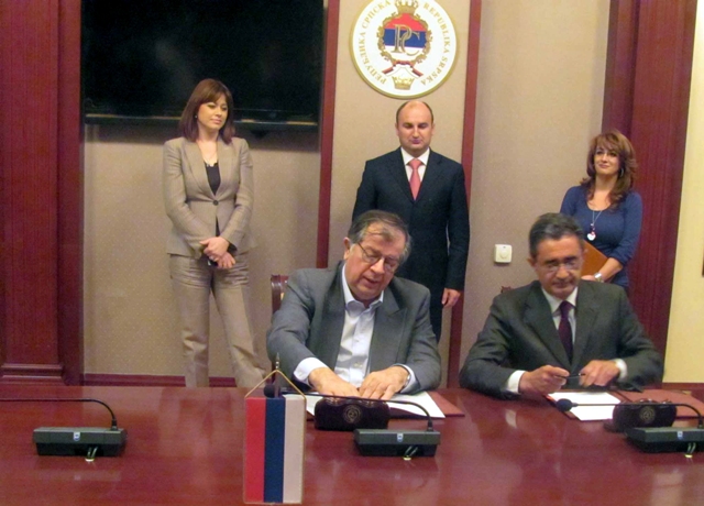 Anton Kaspiović i Nenad Kecmanović/FOTO: SRNA Anton Kaspiović i Nenad Kecmanović/FOTO: SRNA