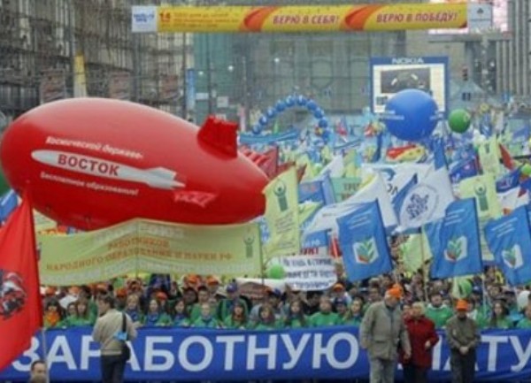 prvomajski protesti rusija