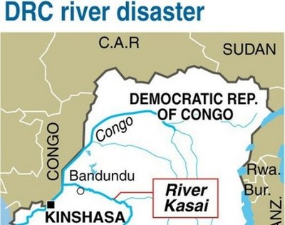 Kongo - rijeka Kasai