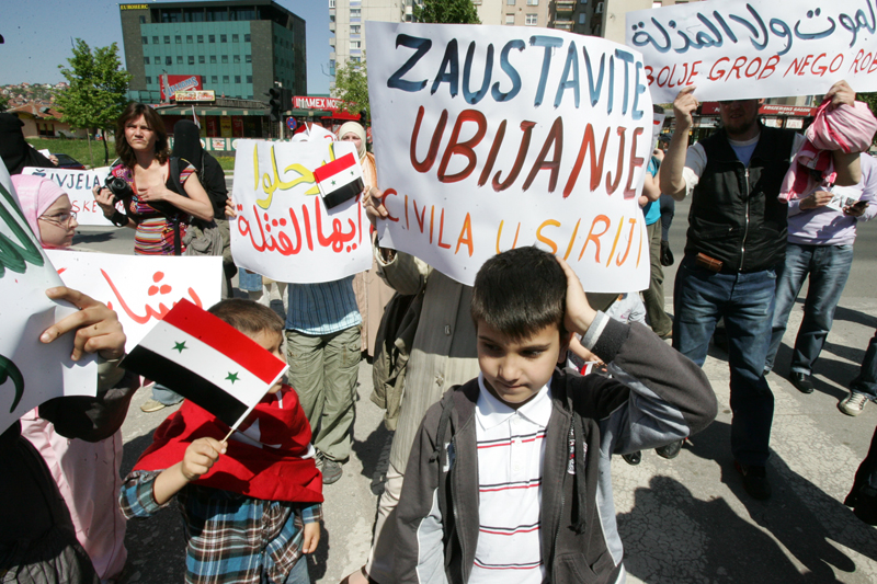 Zaustaviti ubijanje civila u Siriji/ Foto: DEPO