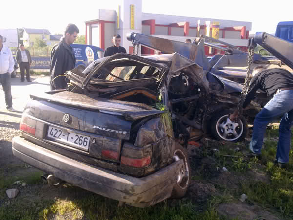 Saobraćajna nesreća u Prnjavoru/FOTO:PRNJAVOR.INFO