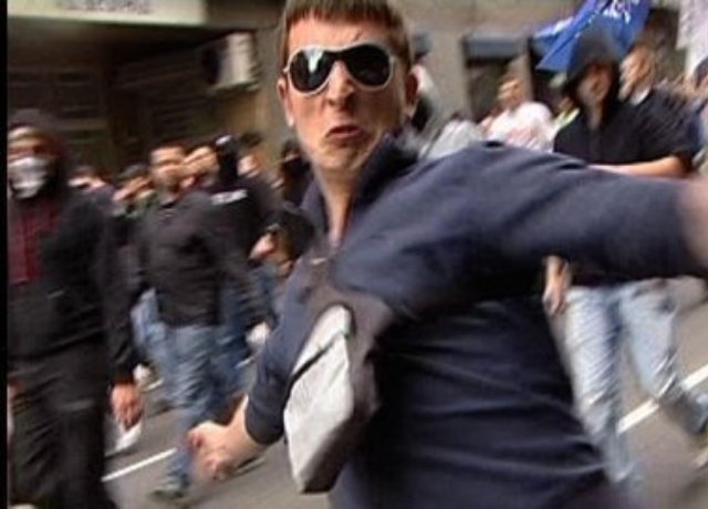 Napad na novinare, FOTO: Blic