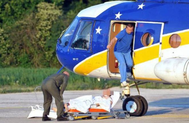 Pacijent Slavko Ba&scaron;ić iz Posu&scaron;ja ispao bolničarima iz helikoptera/ Foto: Dnevnik.hr