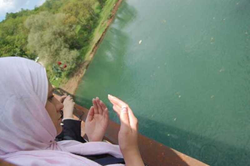 Preživjeli Bratunčani, simbolično su jučer sa Ljubovijskog mosta u Drinu, najveću masovnu grobnicu u Podrinju i BiH, bacili 603 crvene ruže za isto toliko &scaron;ehida sa područja Bratunca iz 1992. godine