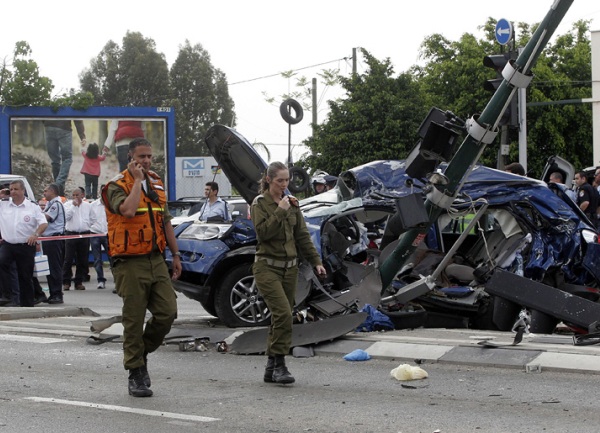 tel aviv kamion nesreca tel aviv kamion nesreca