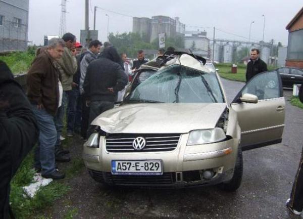 saobracajna nesreca pasat modrica