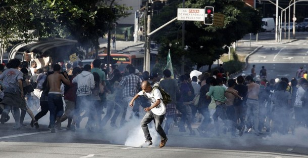 'Marihuana mar&scaron;' u Sao Paulu