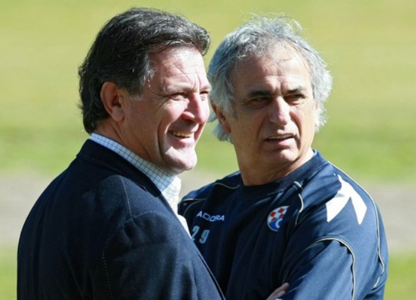 Vahid Halilhodžić i Zdravko Mamić Vahid Halilhodžić i Zdravko Mamić