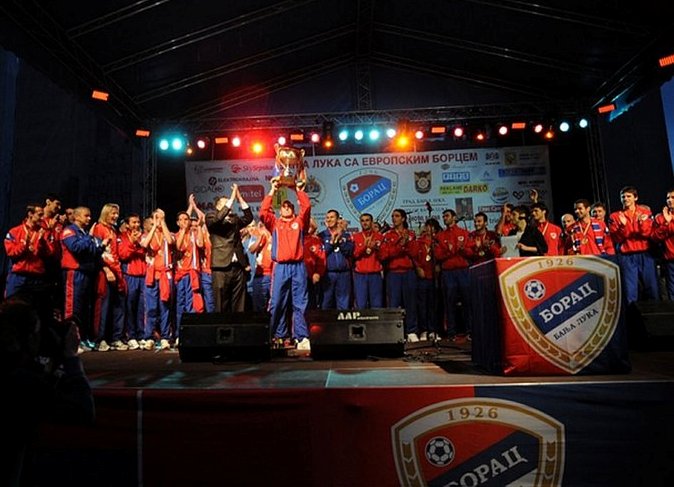 Borac proslavio titulu/FOTO: NEZAVISNE