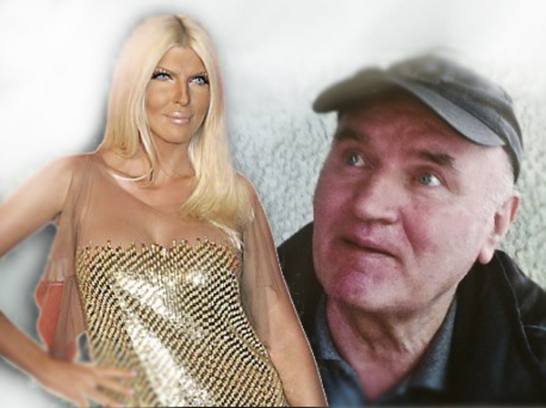Ratko Mladić i Jelena Karleu&scaron;a/FOTO: SVET
