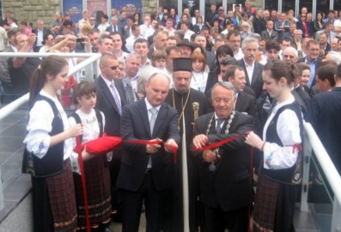 Džombić u Vlasenici/FOTO: BLIC