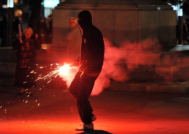 Protest podr&scaron;ke Ratku Mladiću u Beogradu
