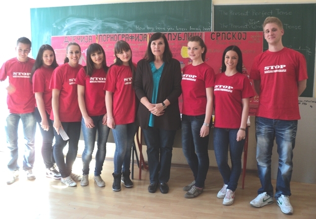 Učenici srednje ekonomske &scaron;kole - projekat 'Ja građanin'