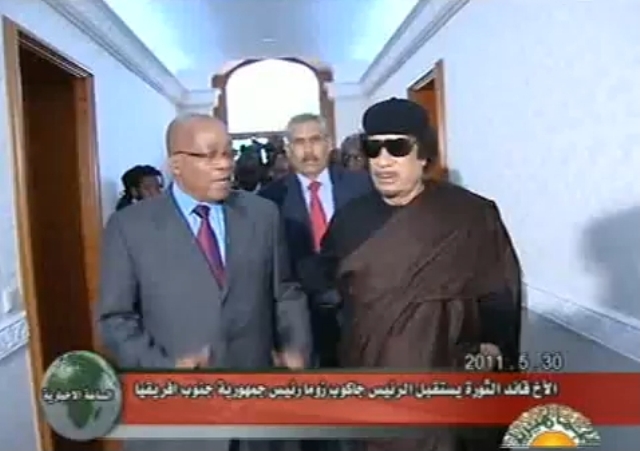 Gadafi se pojavio u javnosti