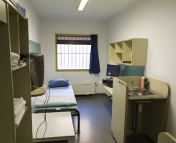 Jedna od ćelija u Sheveningenu