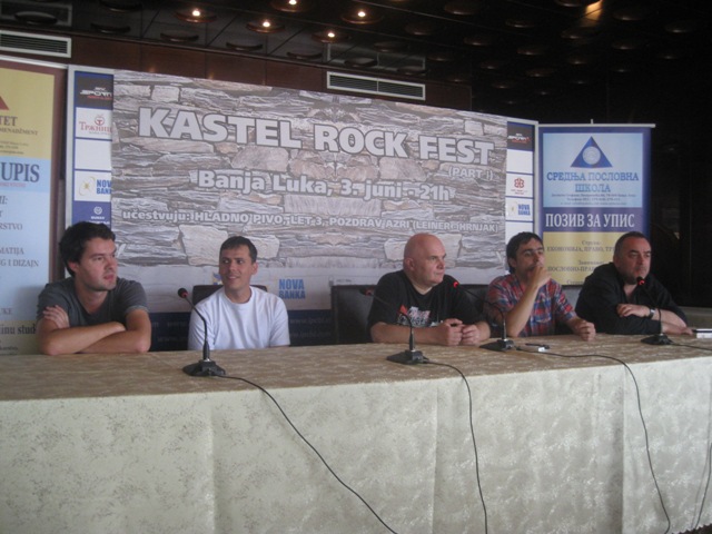 Kastel rok fest, pres