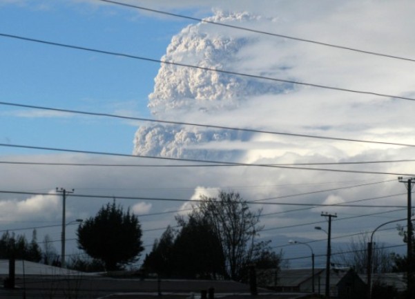 erupcija vulkana u Čileu