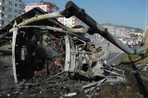 izgorio autobus turska