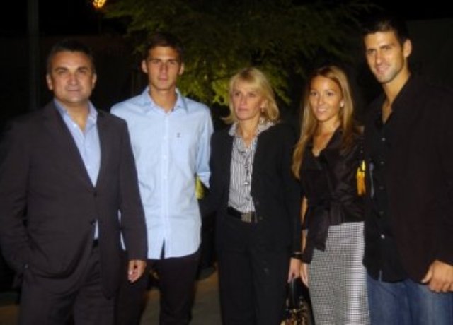 Đoković sa porodicom, FOTO: Blic