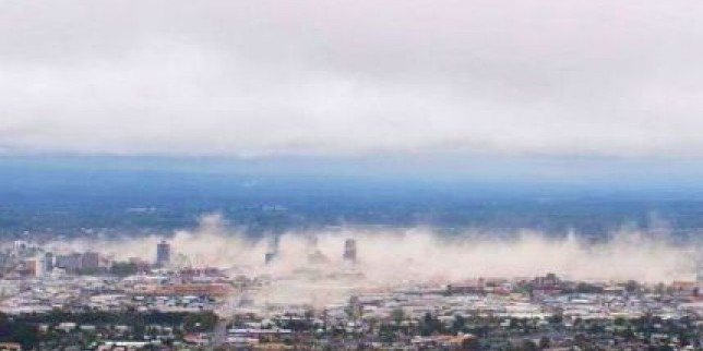 Snažni potresi u Krajstčerču