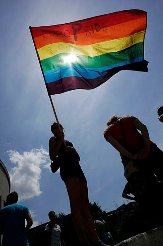 Jubilarni deseti Zagreb Gay Pride započeo je okupljanjem na Trgu žrtava fa&scaron;izma u 14 sati/ Foto: Cropix