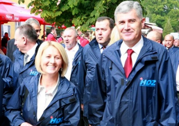 Dragan Čović i Borjana Kri&scaron;to