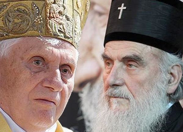 papa benedikt i patrijarh irinej papa benedikt i patrijarh irinej
