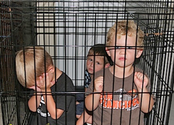 Djeca u zatvoru, ilustracija Djeca u zatvoru, ilustracija