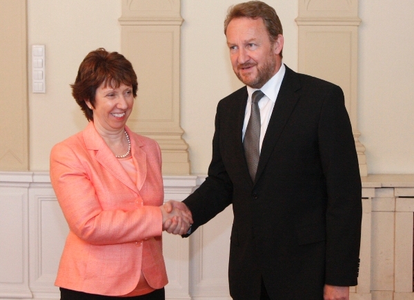 Catherine Ashton i Bakir Izetbegović