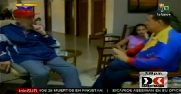 Hugo Chavez i Fidel Castro