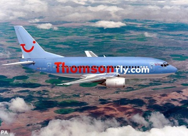 avion britanske kompanije Thomson Airways
