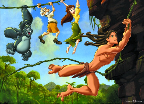 tarzan fles