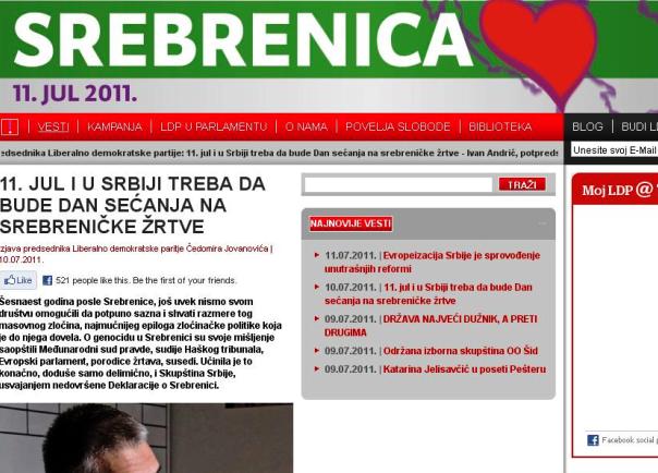 ldp srebrenica