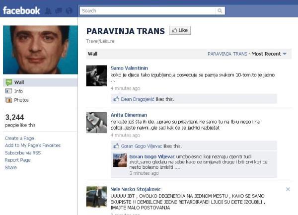 Paravinja facebook