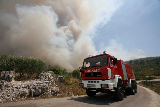 požar na Braču