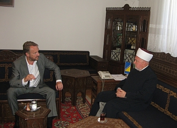 Reis Mustafa Cerić i Bakir Izetbegović