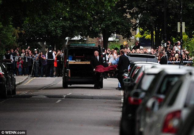 Tijelo Amy Winehouse