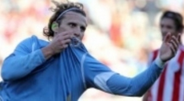 slavlje urugvajskog igrača