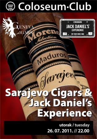 sarajevo cigar and jack daniels