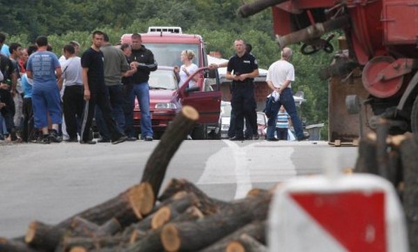 blokada puta na kosovu