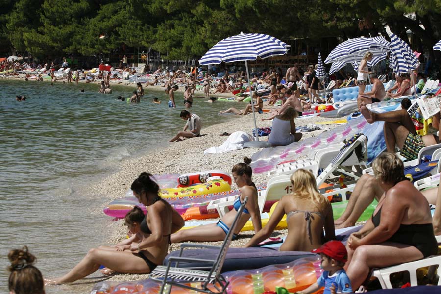 Mrtva kupačica u Makarskoj