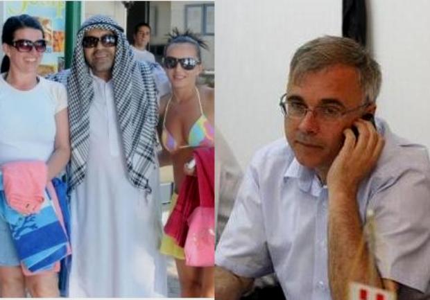 Lažni šeik i Marko Ožić Bebek Lažni šeik i Marko Ožić Bebek