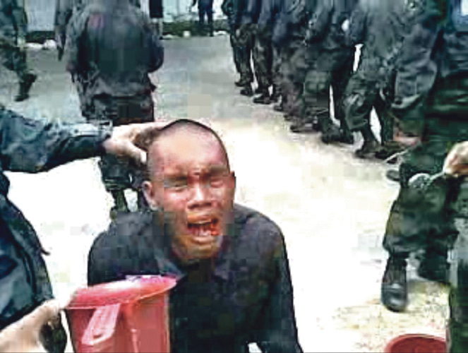 Filipini - zlostavljanje policajaca