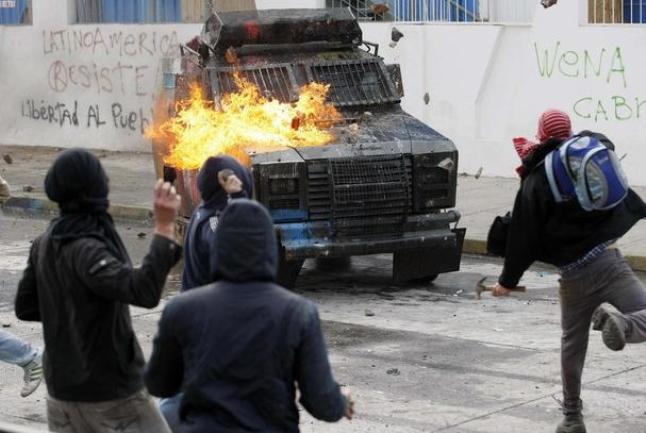 studentski protesti u Santiagu