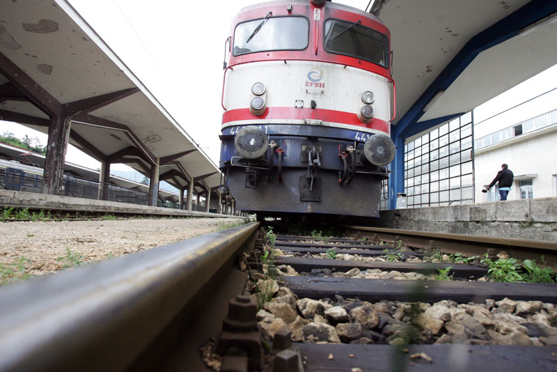 U Željeznicama Federacije BiH počela je totalna blokada saobraćaja od strane ma&scaron;inovođa zbog/ Foto: DEPO PORTAL